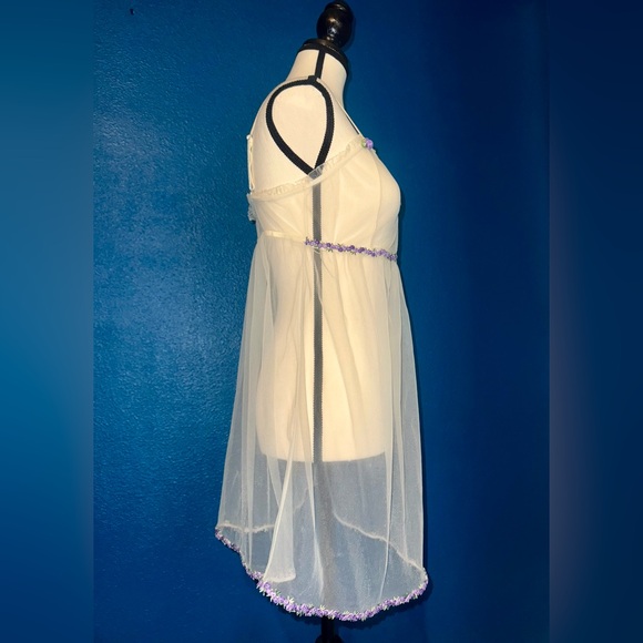 dELiA*s Sheer Mesh Babydoll Dress - Picture 2 of 9